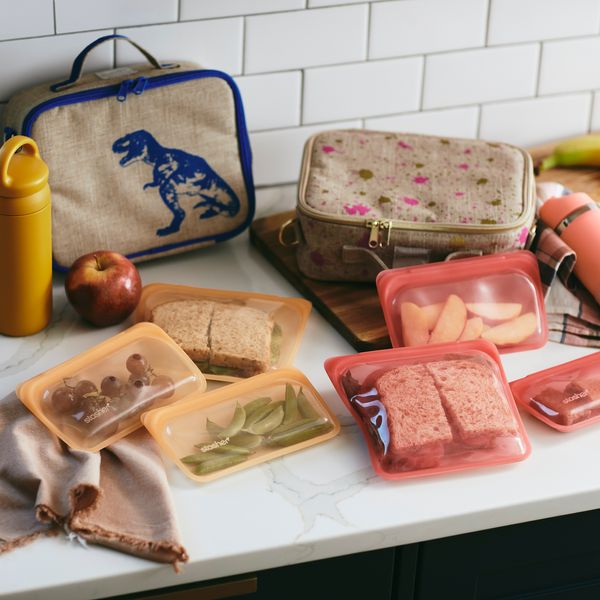 Stasher Sandwich Bag 828ml Red